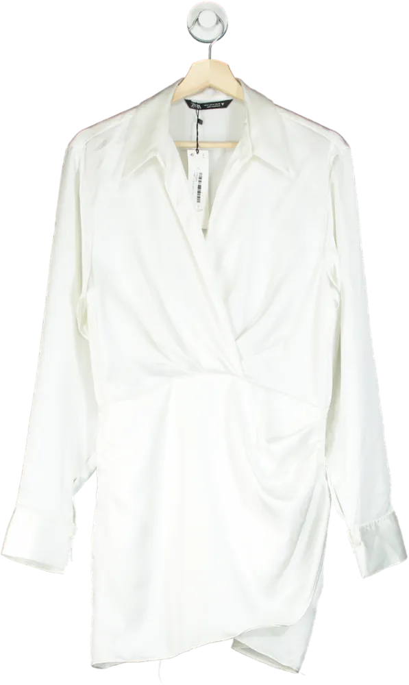 Zara White Shirt UK M